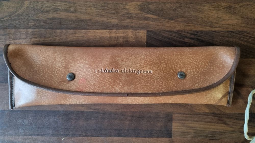 Stara Lokówka elektryczna + pokrowiec z PRL sprawna Vintage