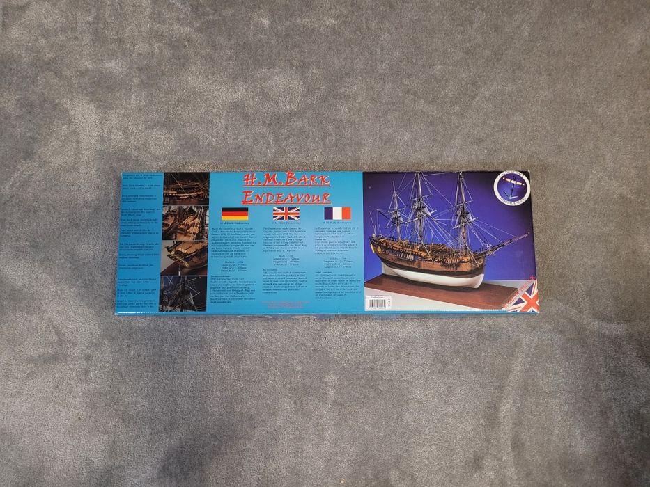 H.M.Bark Endeavour Caldercraft 1:64