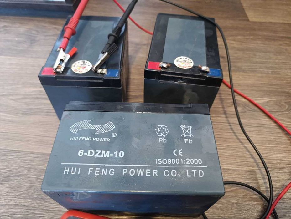 Аккумулятор AGM  6-DZM-12/ 12V/12A Б.у