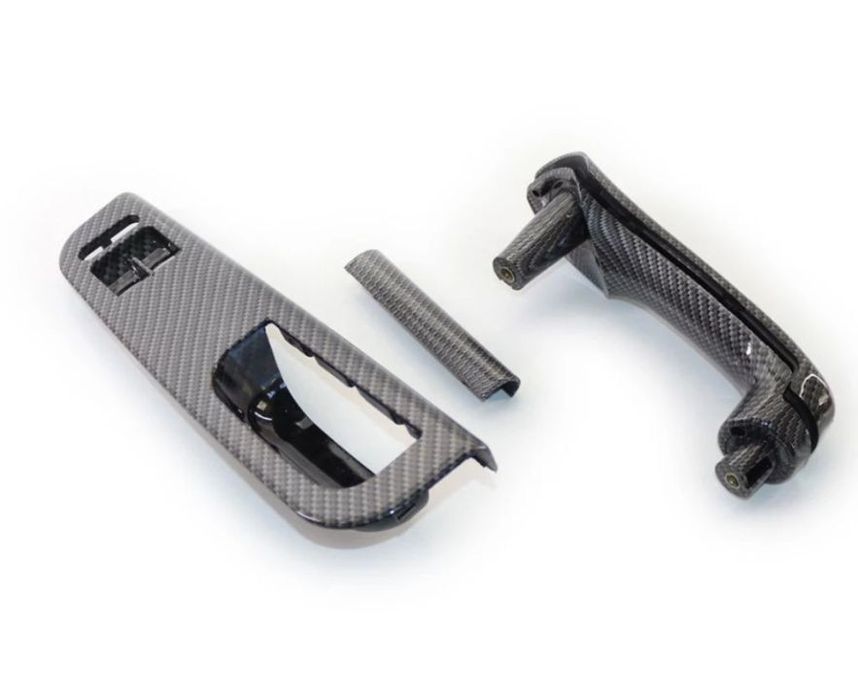 Volkswagen Golf 4 3-Door Door Handle Set - Carbon Style