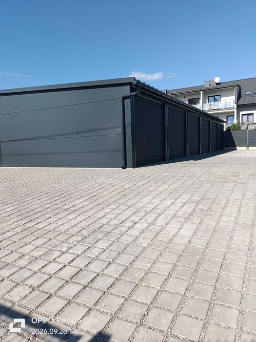 WYSOKI BOKS GARAŻOWY / MAGAZYNOWY 18 m² – BRAMA 2,50 M / Tomaszów Maz. / ul. Cegielniana