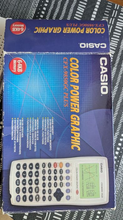Calculadora gráfica CFX-9850GC PLUS para peças