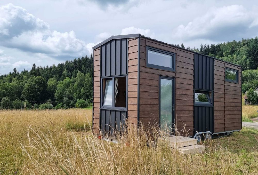 Dom 14,5m2 przyczepa wyposażona Ida House przyczepa