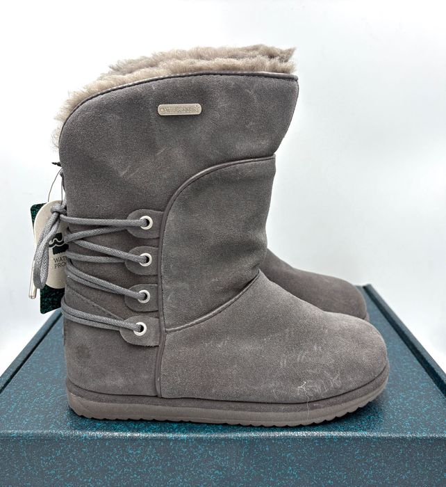 ‼️Nowe oryginalne botki śniegowce EMU AUSTRALIA szare 33,35 AZ 007