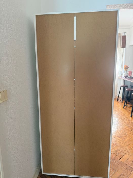 Armário branco 2 portas Leroy Merlin 180x79x42cm