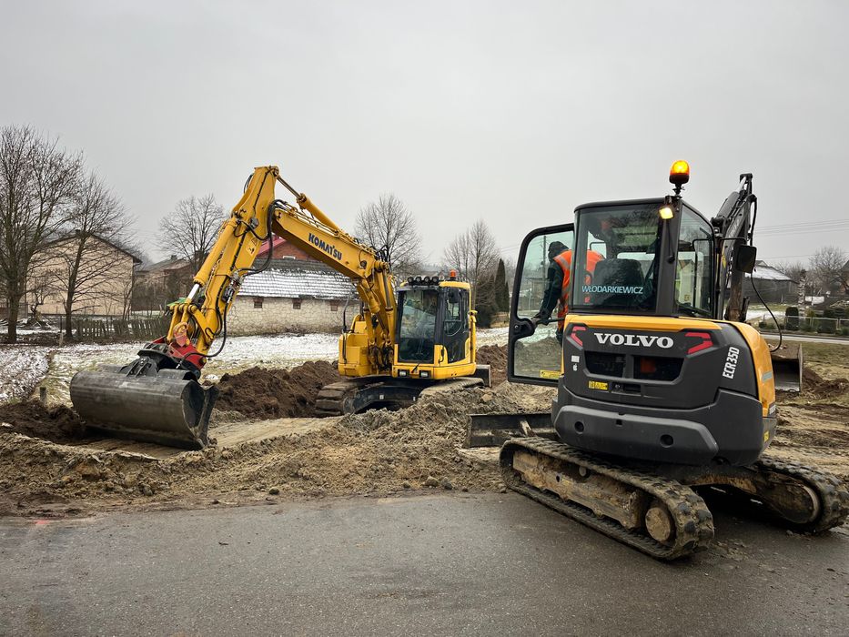 Minikoparka / koparka / Ładowarka/ rozbiórki / wykopy / utwardzenia