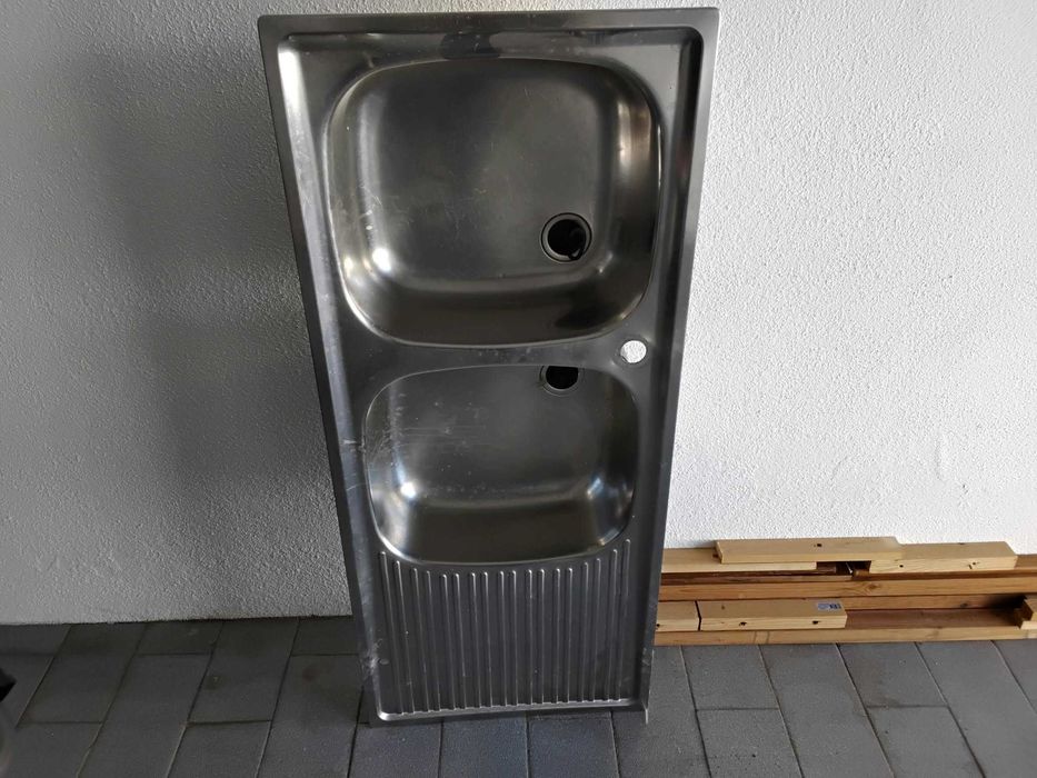 Lava louça duplo em inox