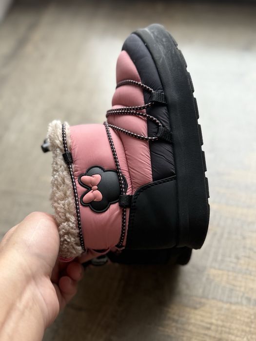 Чобітки zara зимові для дівчинки