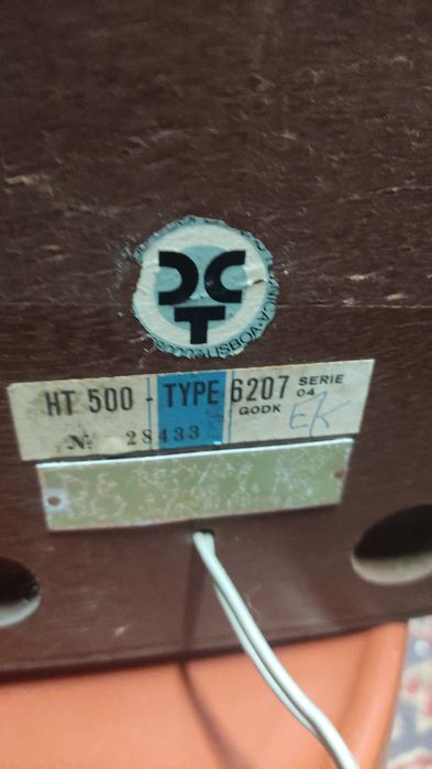 Par de colunad B&O Beovox 500 type 6207 anos 60 Bang& Olufsen