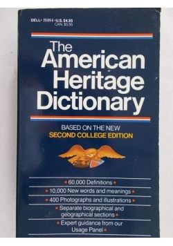 Dictionary : The American Heritage Dictionary