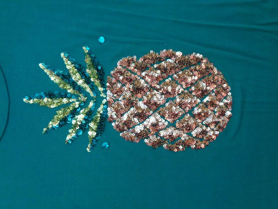 футболка Ананас стрейч-коттон р 46-48 добр стан див опис