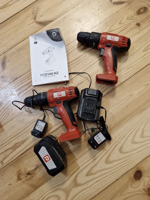 Wiertarko-wkrętarka Performance Power PCD144-NZ 14,4V + druga GRATIS