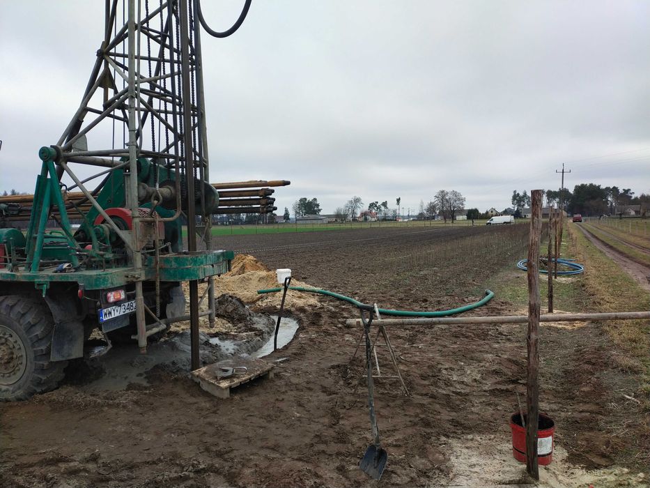 Wiercenie studni odwierty pod pompy ciepła