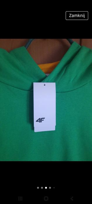 Bluza zielona 4F XXL