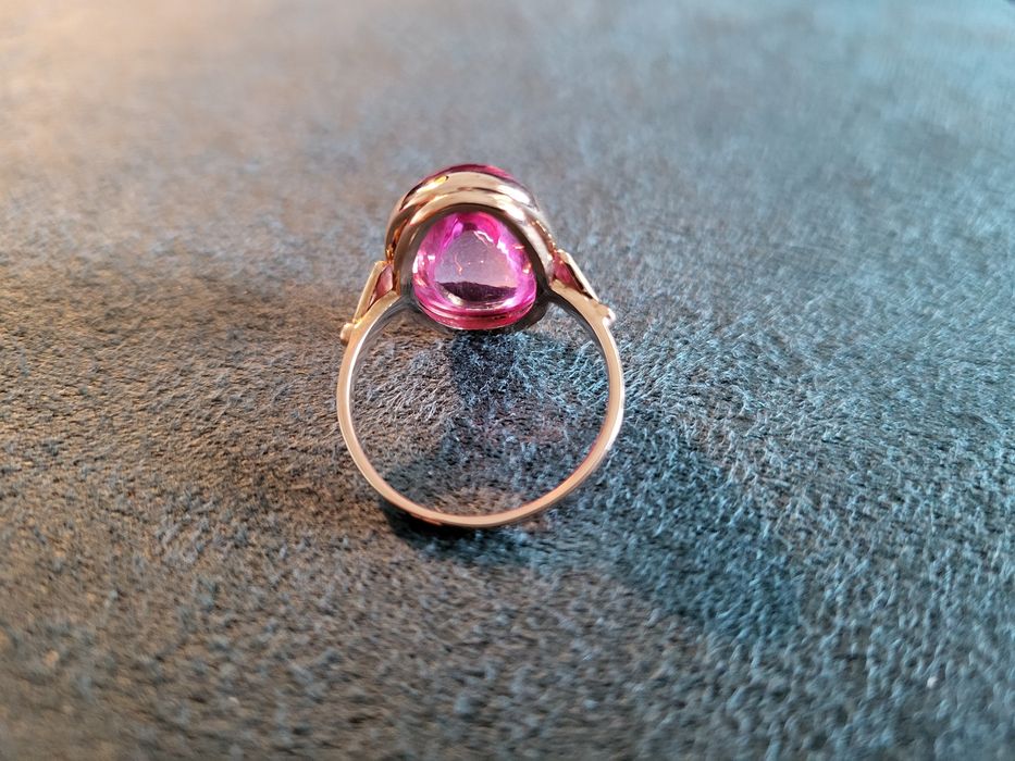 Pierscionek złoto 14 karat vintage retro