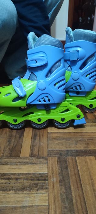 Patins em linha ajustáveis 35-38