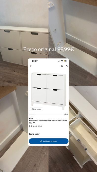 Sapateira IKEA STÄLL