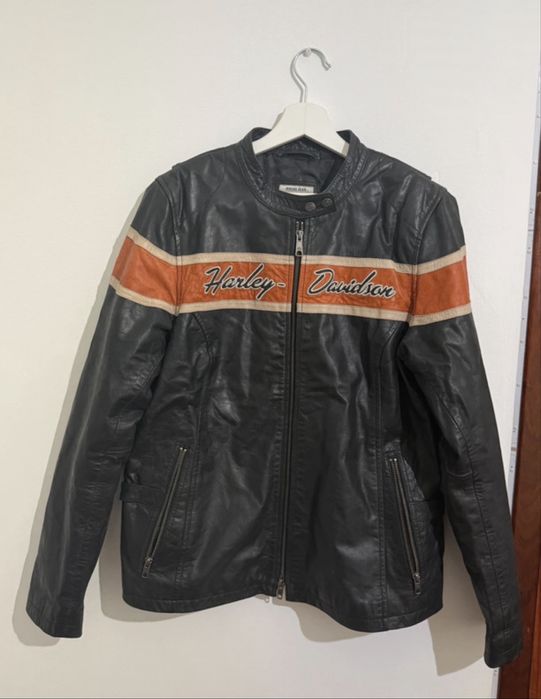 casaco de couro Harley Davidson