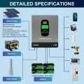Инвертор Datauboss 1.8 kw  v ,гибридный , солнечный , новый