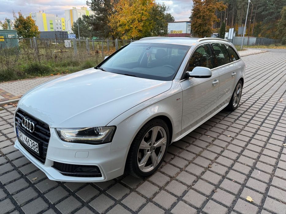 Audi A4 Avant Audi a4 b8 lift s-line hak bezwypadkowe