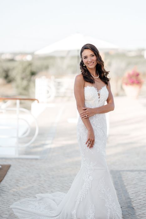 Vestido de noiva Pronovias - Maclaine sereia rendado