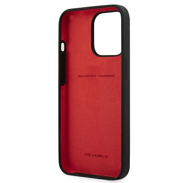 Etui Ferrari Silicone na iPhone 13 Pro / iPhone 13 - czarne
