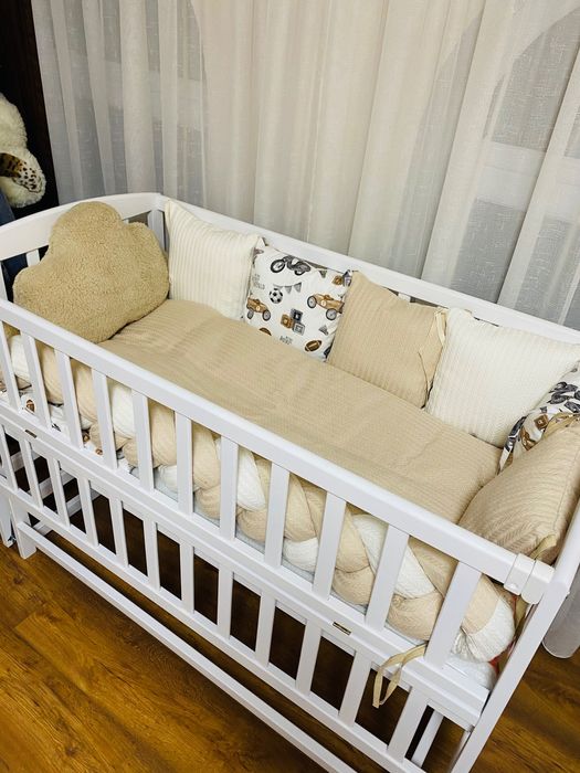 Бортики в ліжечко! Продам ідеальний дитячий комплект у ліжечко