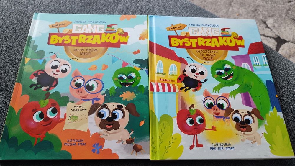 Książeczki z biedronki