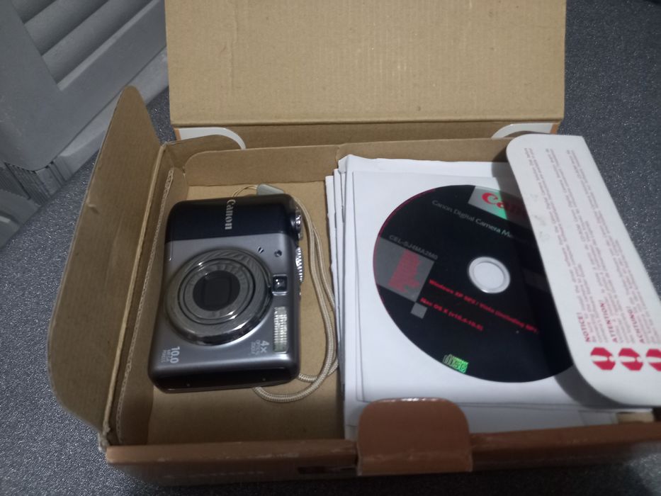 Máquina fotográfica digital Canon 10 mgapx