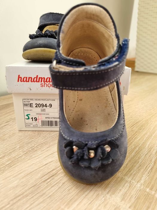 Buty dziewczęce balerinki emelki