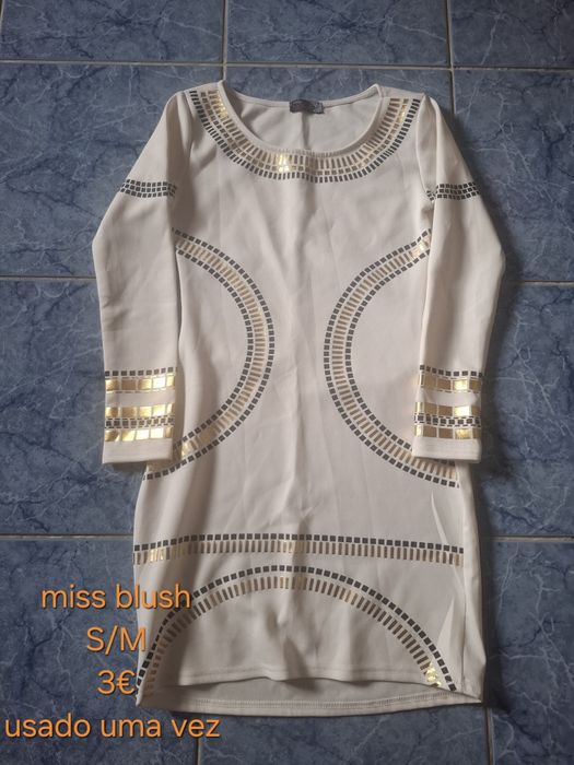 Vestido manga comprida s/m
