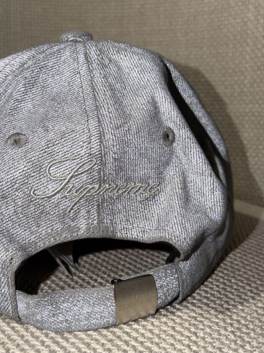 NEW Stone Island Supreme Denim 6 Panel Reflective Cap Кепка стон