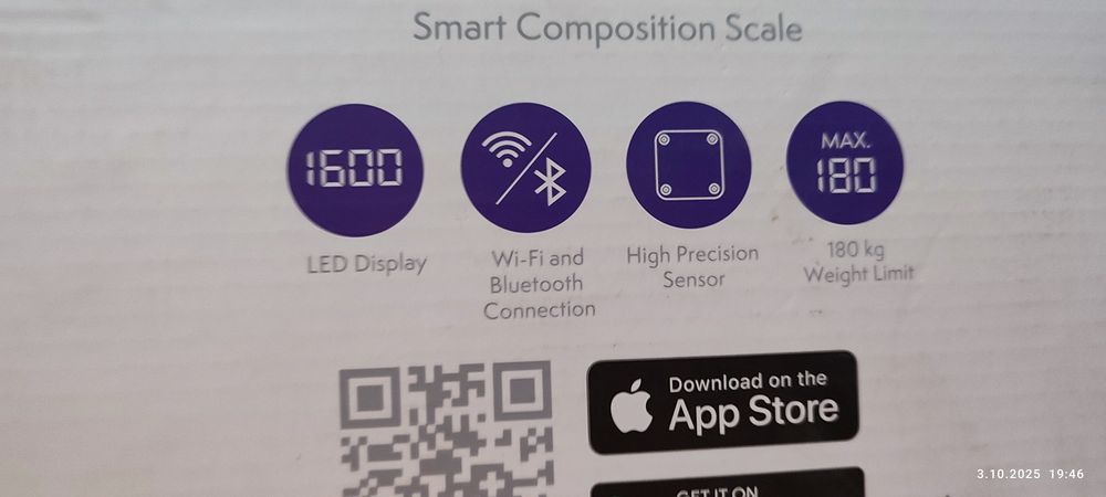 Tesla inteligentna  waga lazienkowa polska aplikacja wi-fi