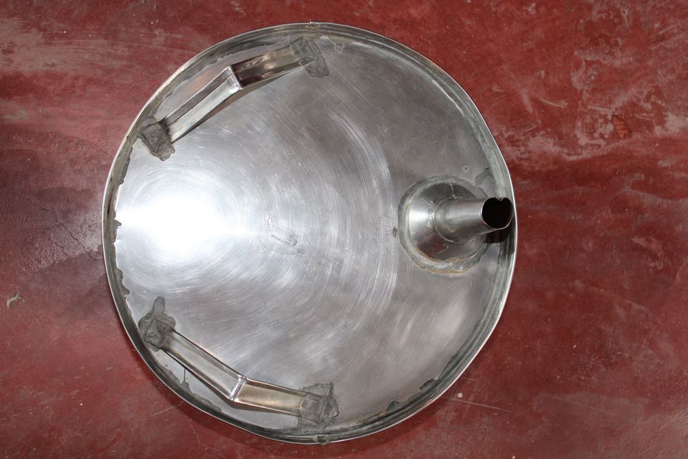 Funil em inox para vinho