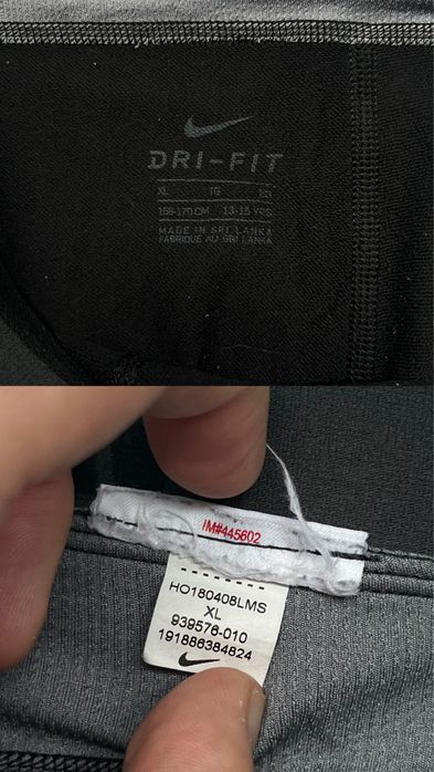 Термо леггинсы Nike Pro, размер М, компресионные термо лосины Nike Pro