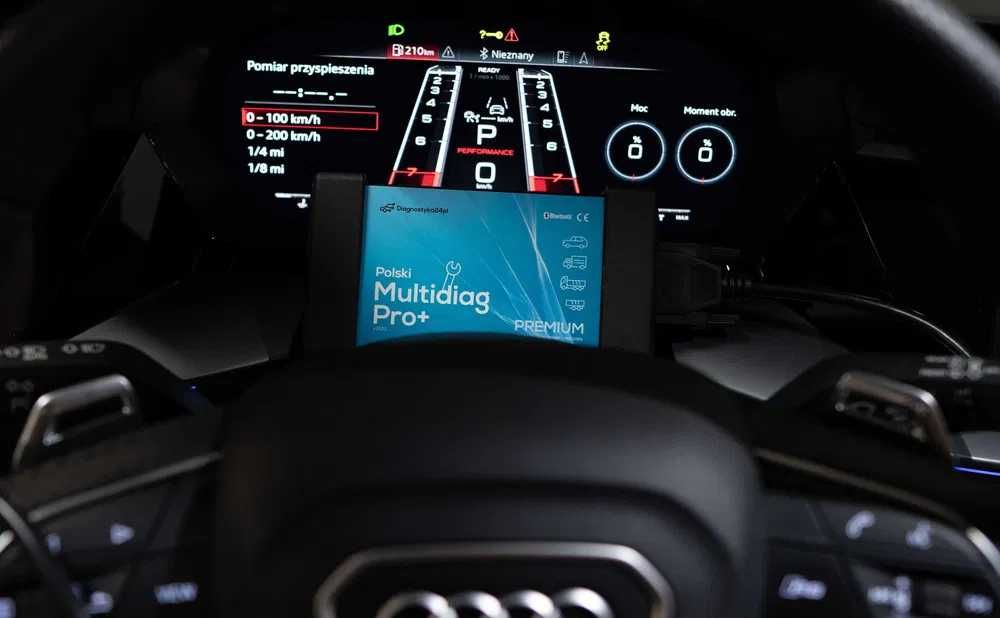 PEŁEN ZESTAW Multidiag Pro+ Zestaw Diagnostyczny Ciężarowe Osobowe