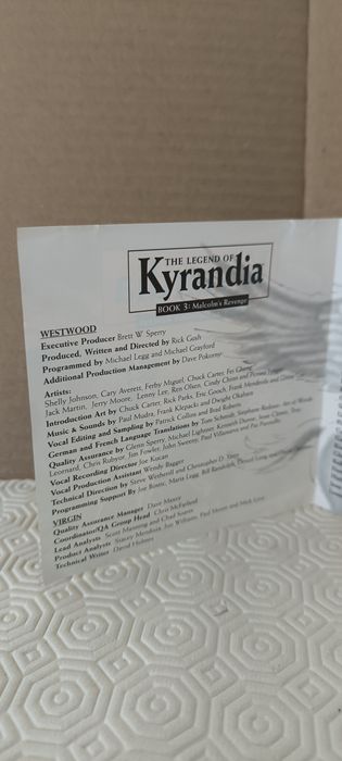 Jogo PC - The Legend of Kyrandia Book 3 (CD-ROM)