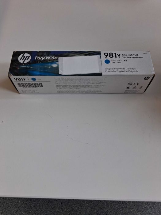 Toners HP 981Y . 2 cores Cyan e Magenta.