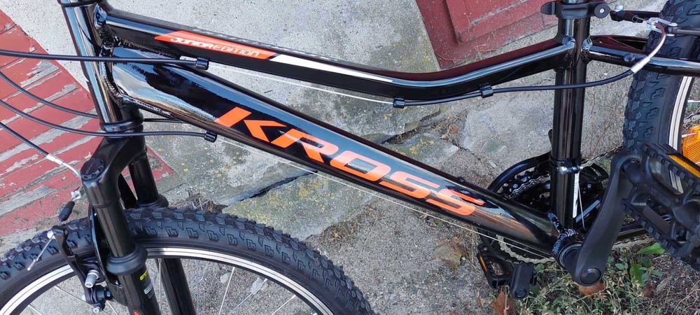 Rower Kross, dziecięcy, BLACK EDITION JR, nówka!