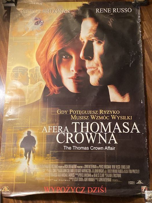 Plakat Filmowy Afera Thomasa Crowna