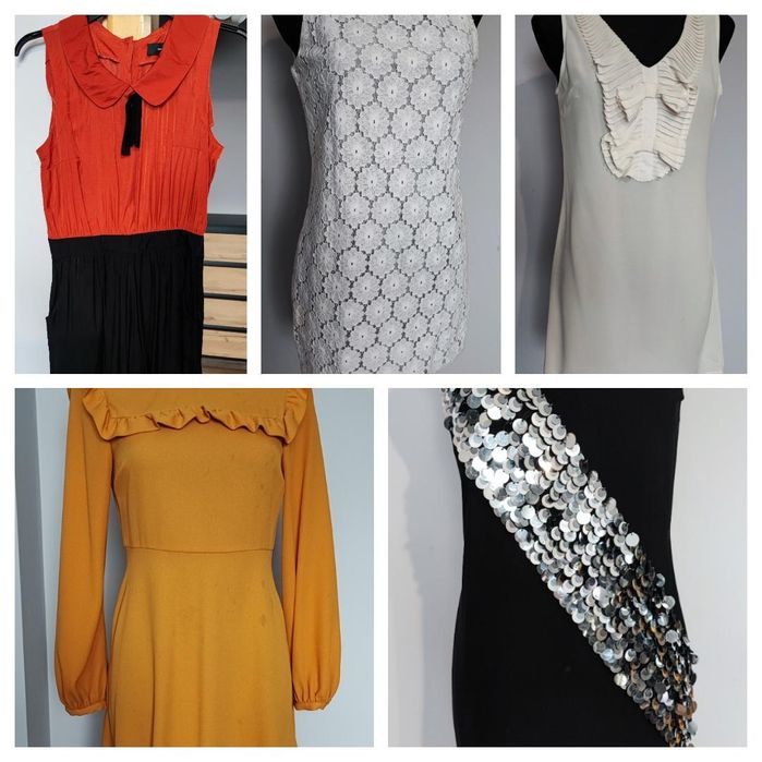 Sukienki, pakiet 40 sztuk