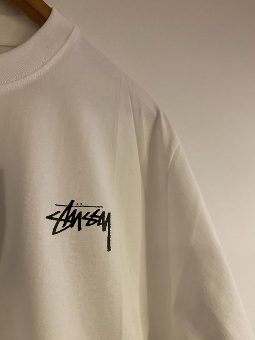 T-shirt branca da Stussy