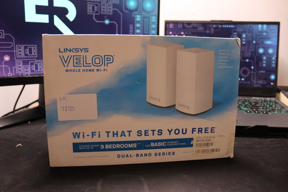 Linksys Velop MX8400 system mesh Wi-Fi 6 (802.11ax) AX4200 4,2Gb/s 2-pack (7899)