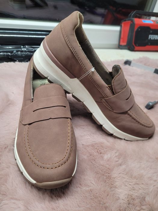 Buty skórzane damskie 41