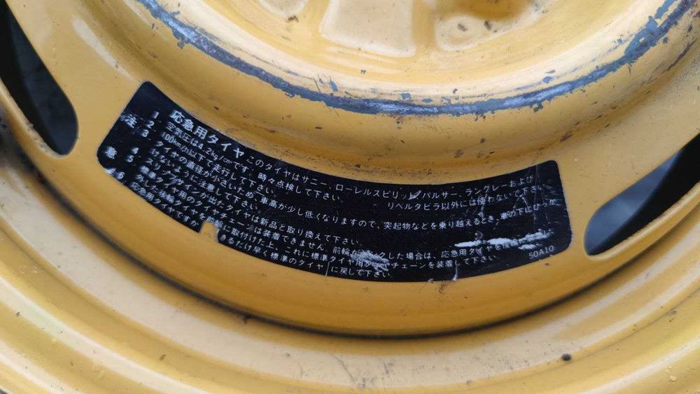 оригінальна докатка(запаска) Bridgestone Nissan