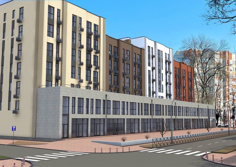 Оренда комерційного приміщення в центрі, 472,8 м², фасад