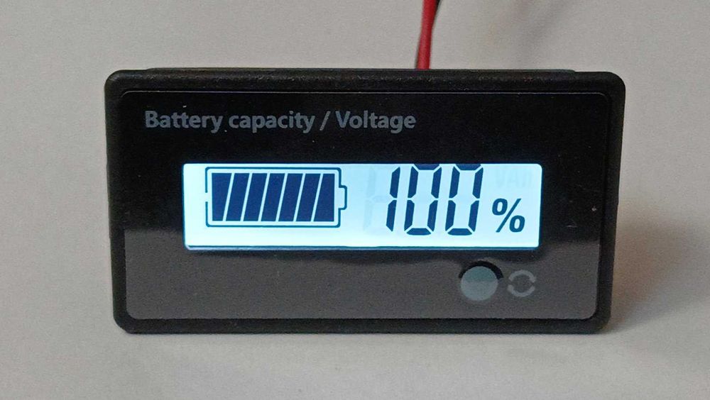 индикатор заряда аккумулятора для электровелосипеда до 84 вольт