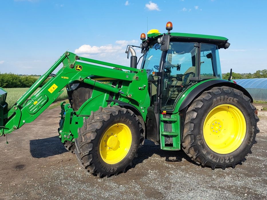 John Deere 6100RC 6100 RC pierwszy właściciel 2015r ładowacz