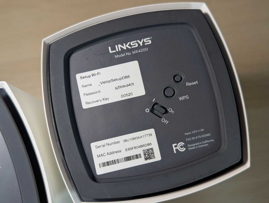 Премиум Роутер Linksys MX4200 Mesh CISCO WiFi6 AX Velop 3диапазона