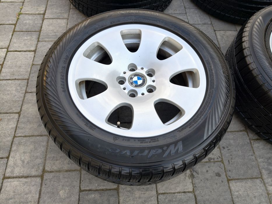 Alufelgi 5x112 17 calowe plus opony 245/55 Yokohama, Stan Db, Komplet